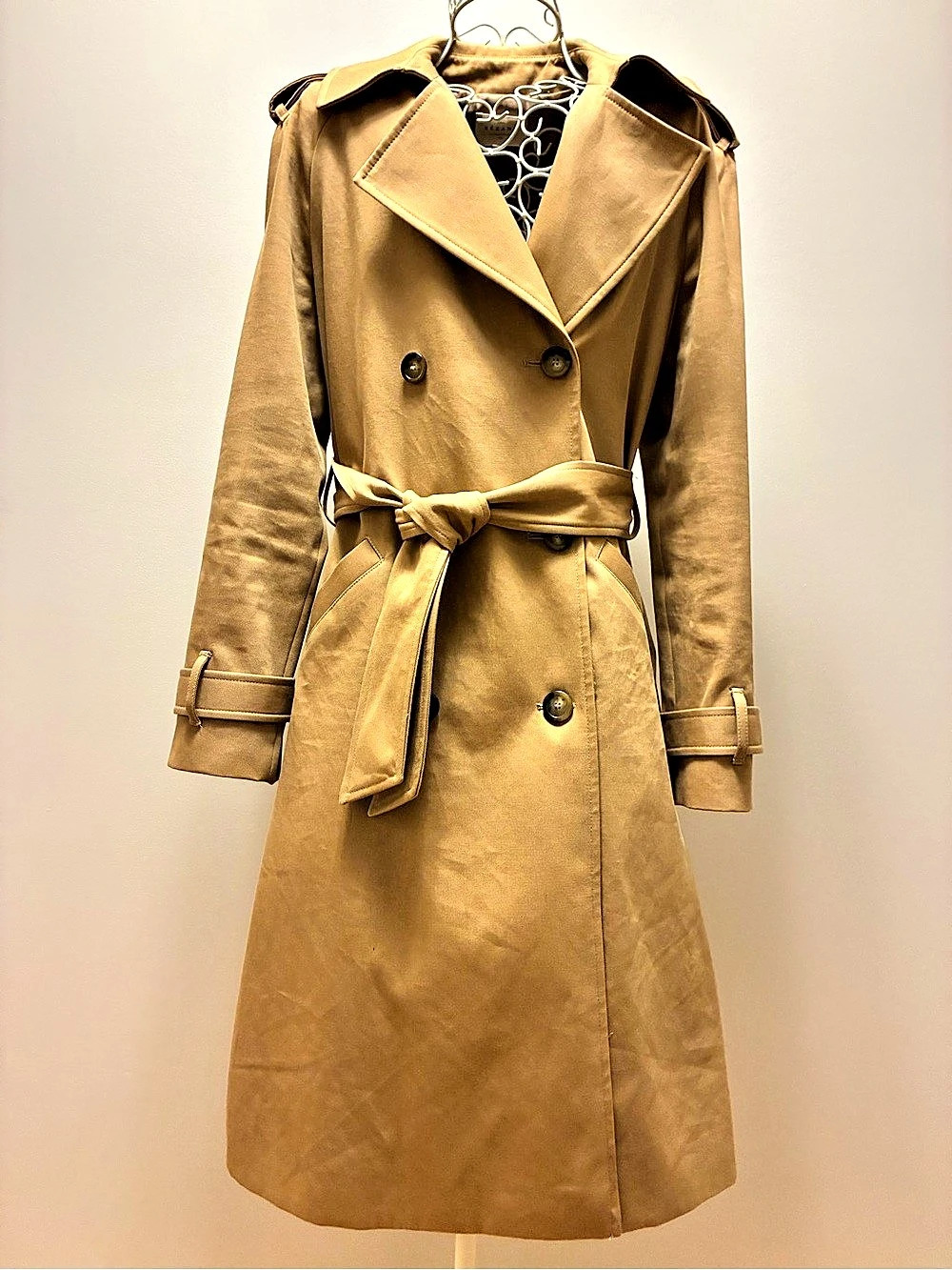Sézane Scott Trench Coat Brown Size 34